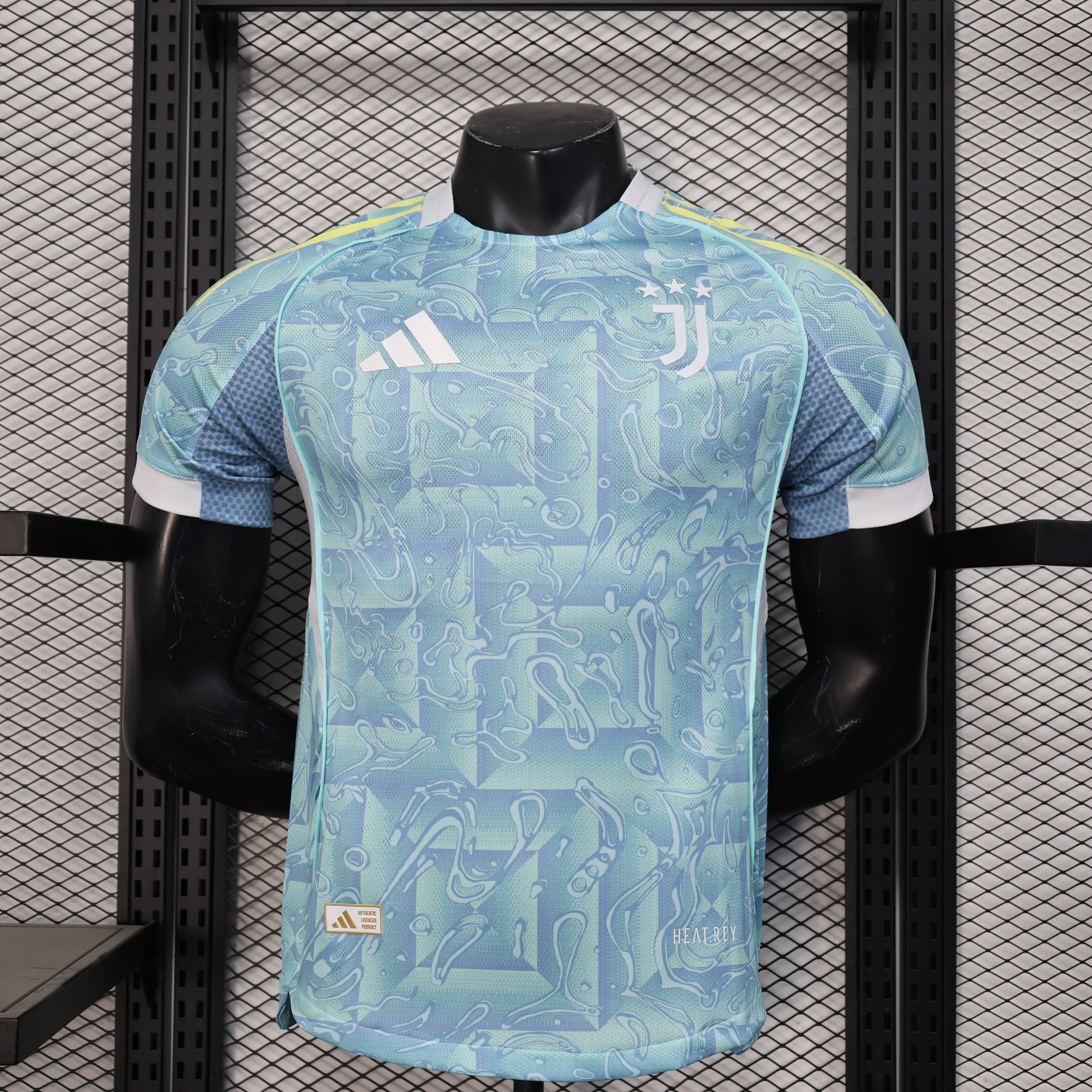 2025/2026 Spielerversion Juventus Auswärts-Fußballtrikot Thai-Qualität