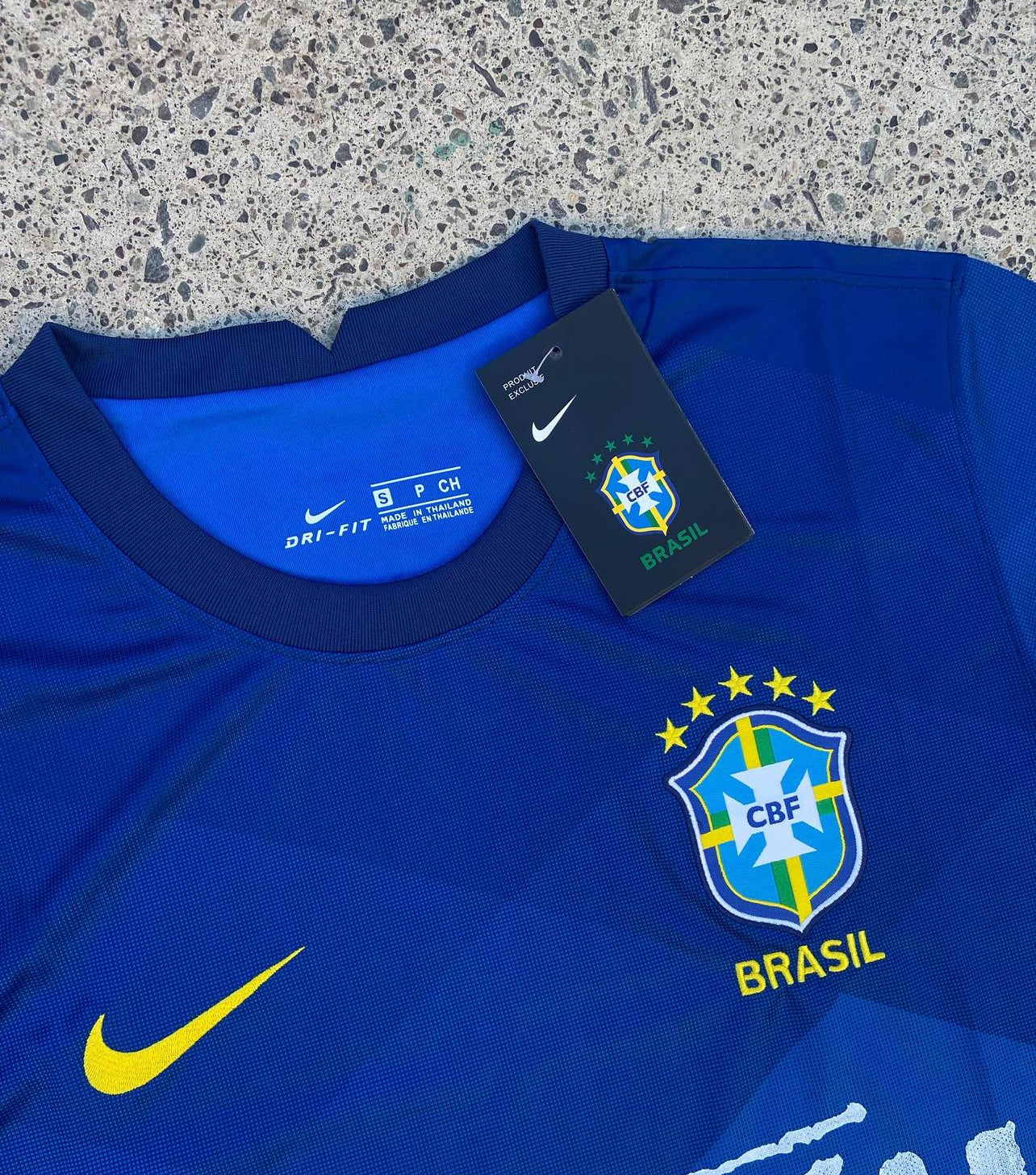 2021 Brazil X STUSSY Special Edition Jersey AAA fan-grade — view 4