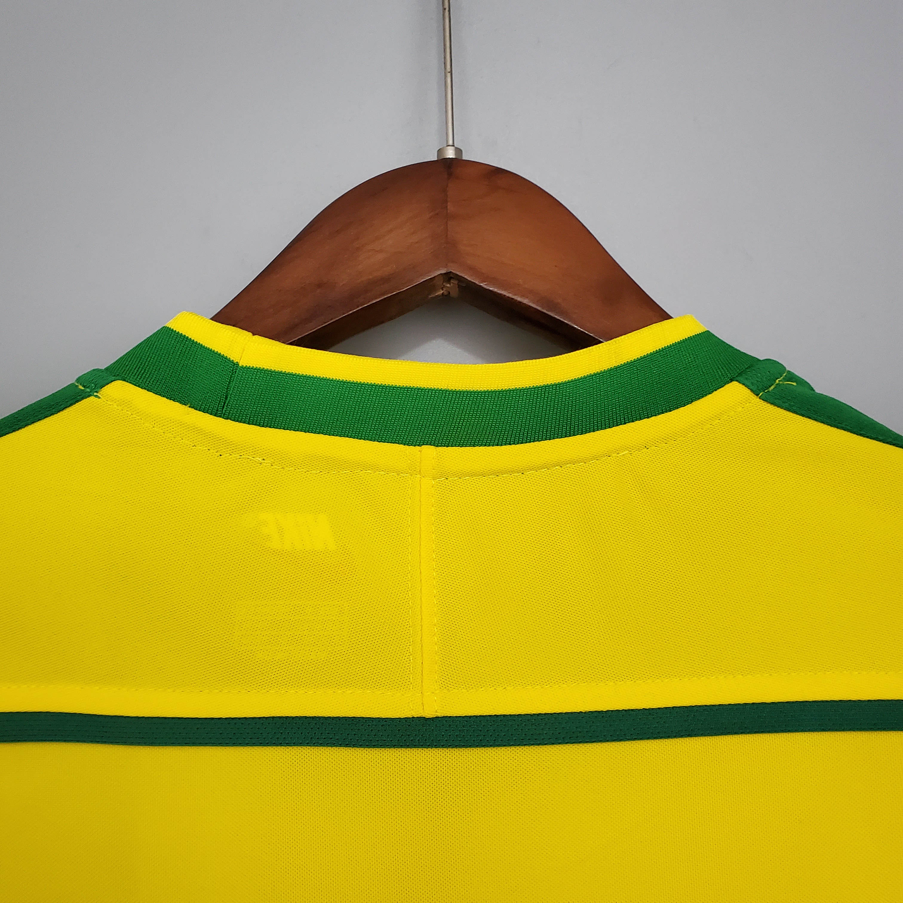 1998 Retro Brazil Soccer Jersey Home — view 6