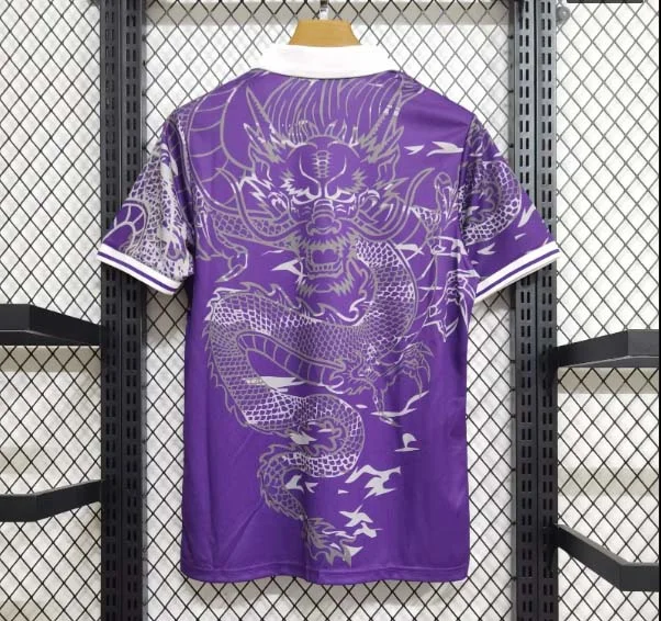 2023/2024 Real Madrid Chinese Dragon purple Football Shirt — view 2