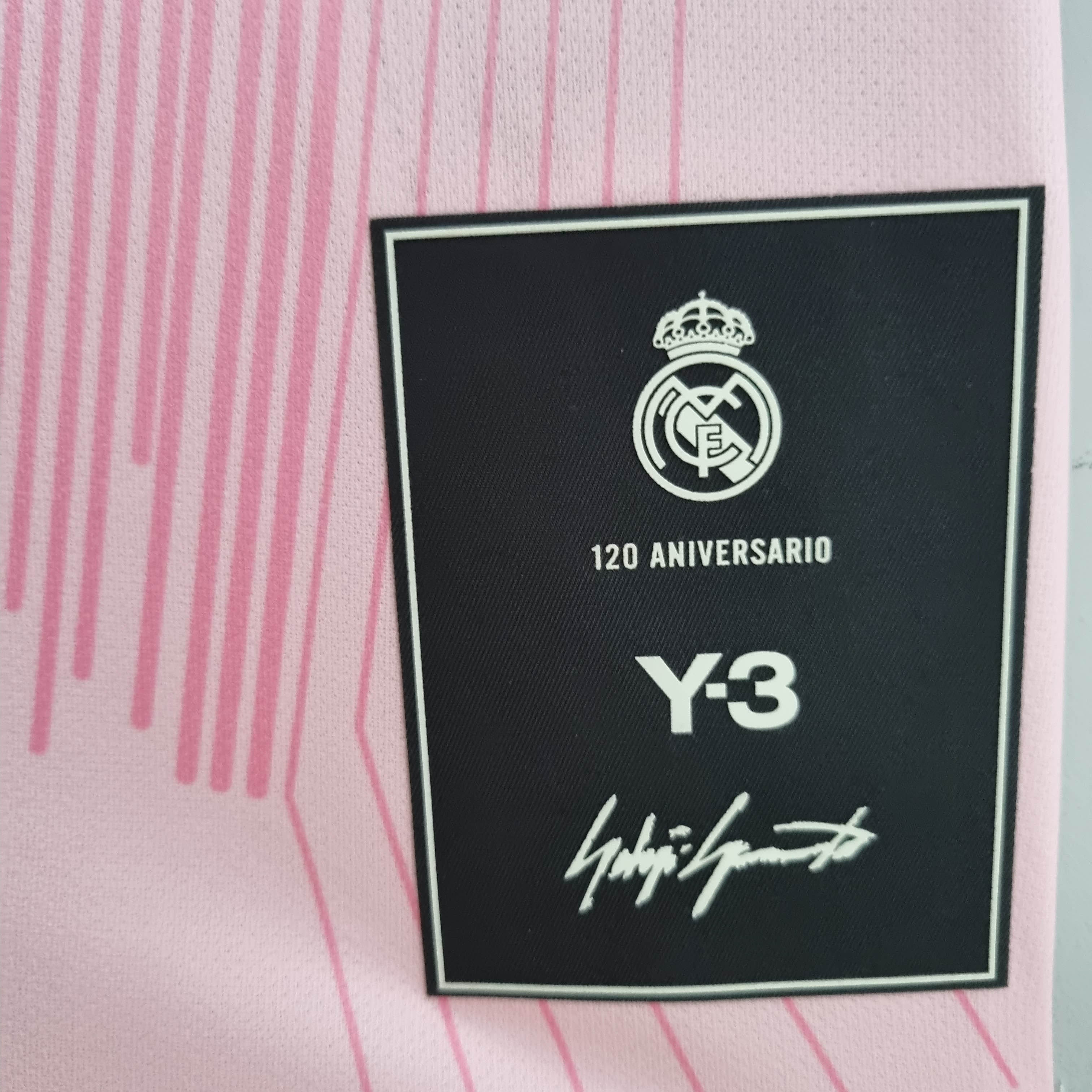 2022 Real Madrid Y-3 Special Edition Pink Football Shirt — view 10