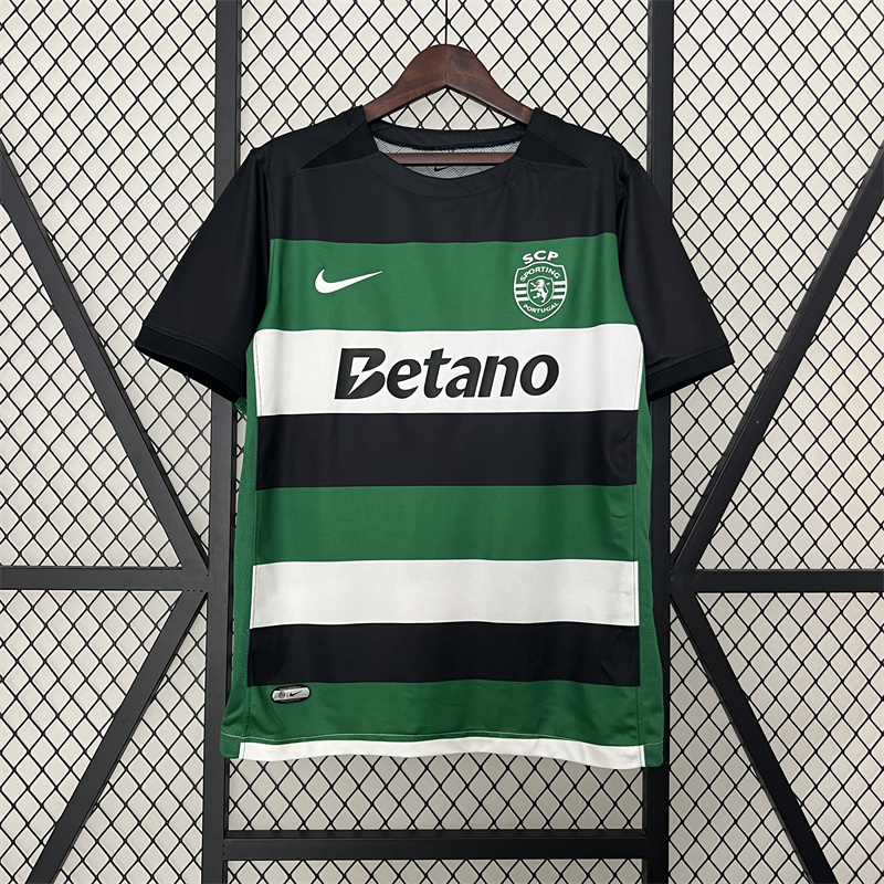 2024/2025 Sporting Lisbon Home Football Shirt AAA fan-grade