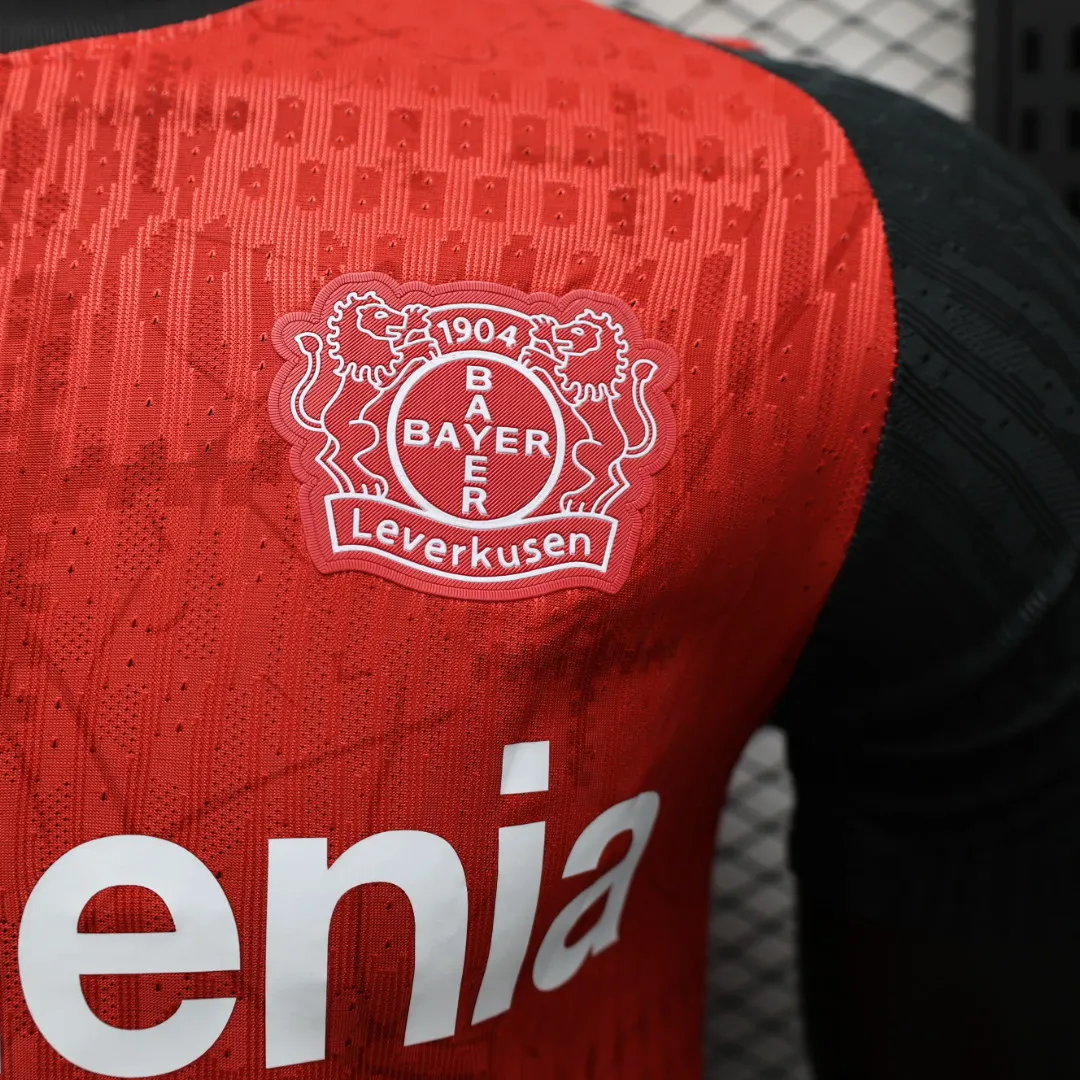2024/2025 Leverkusen Player Version Home Football Jersey AAA fan-grade — view 5