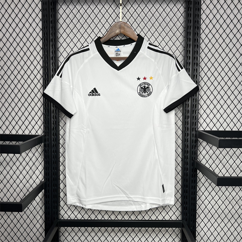 2002 Retro Germany Home Soccer Jersey AAA fan-grade — main view