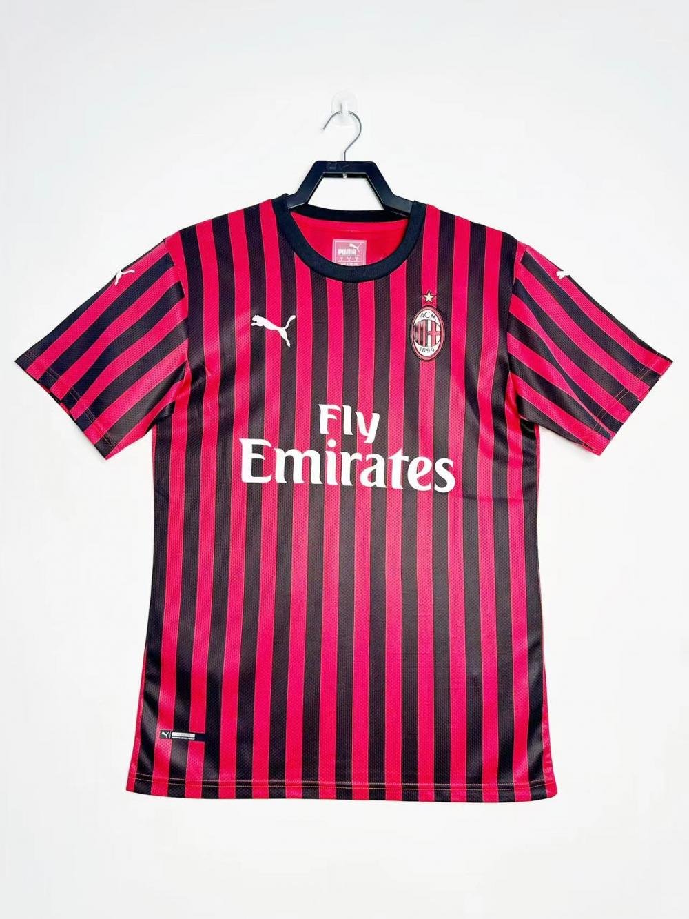 2019/2020 レトロ AC Milan ホーム サッカーシャツ タイ品質