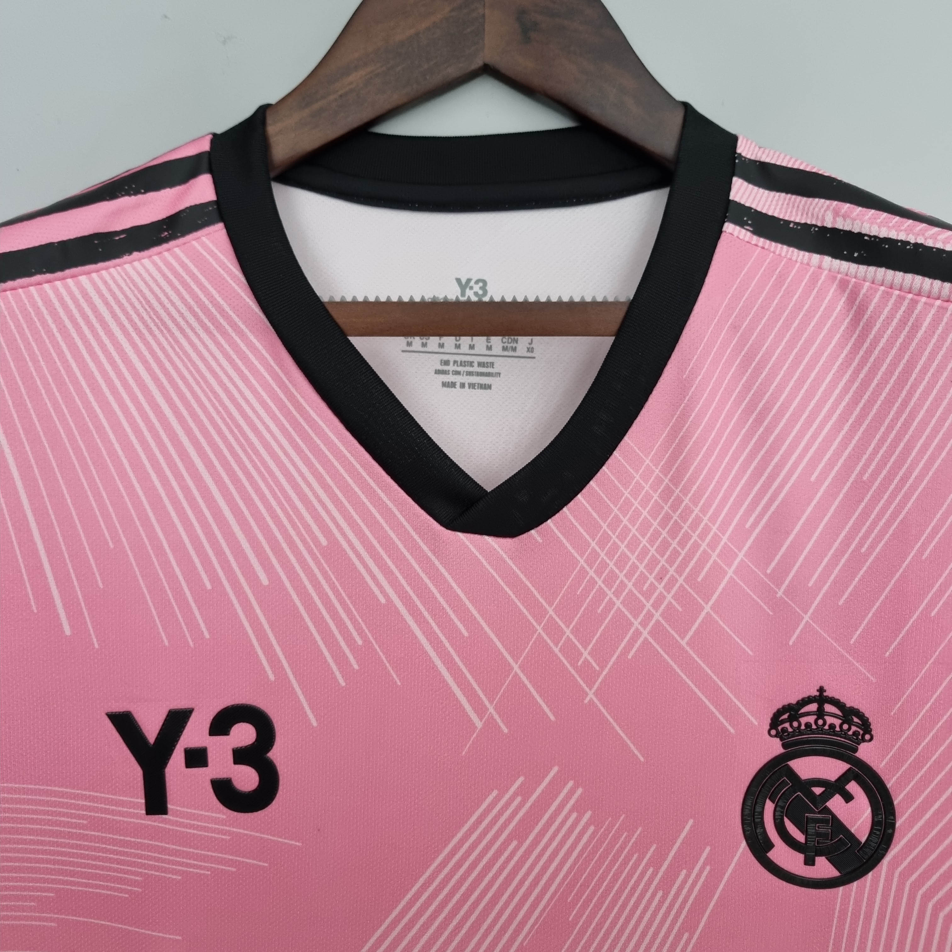 2022 Real Madrid Y-3 Special Edition Pink Football Shirt — view 3