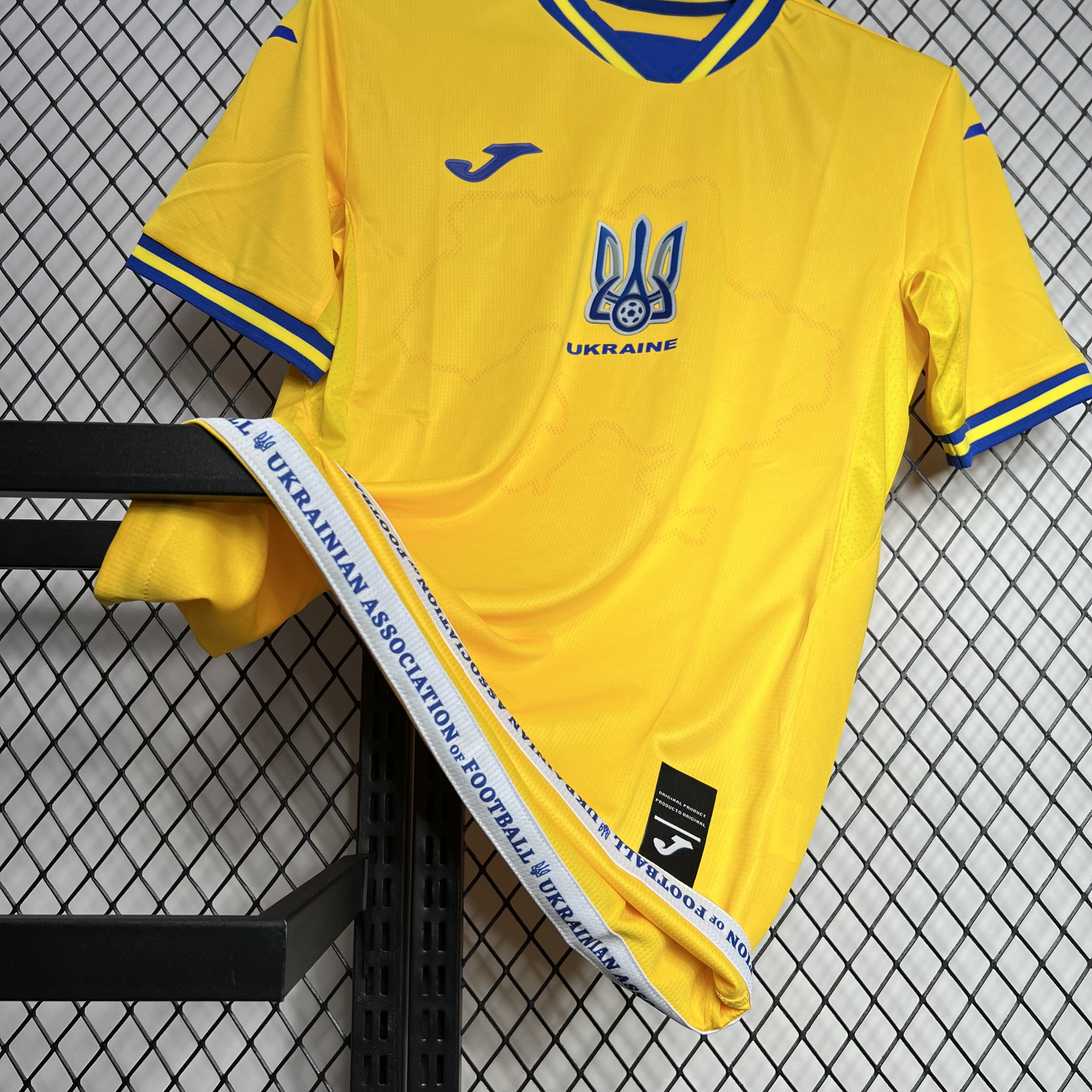 2024-2025 Ukraine National Team Home Football Jersey — view 4