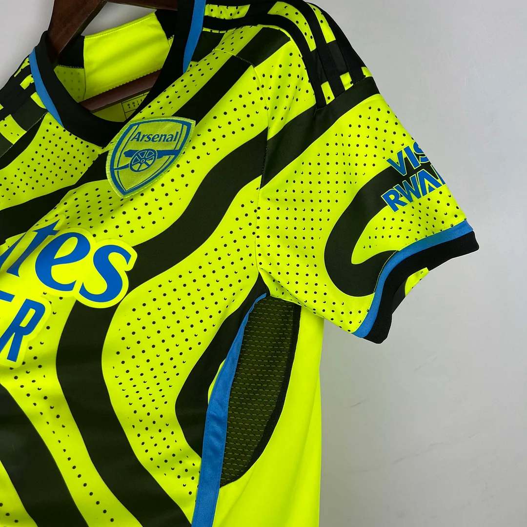 2023/2024 Arsenal Away Soccer Jersey — view 7
