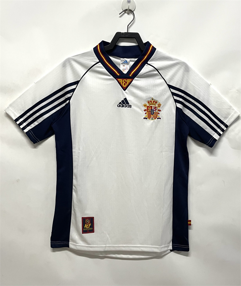 1998 Retro Spain Away Soccer Shirt AAA fan-grade — main view