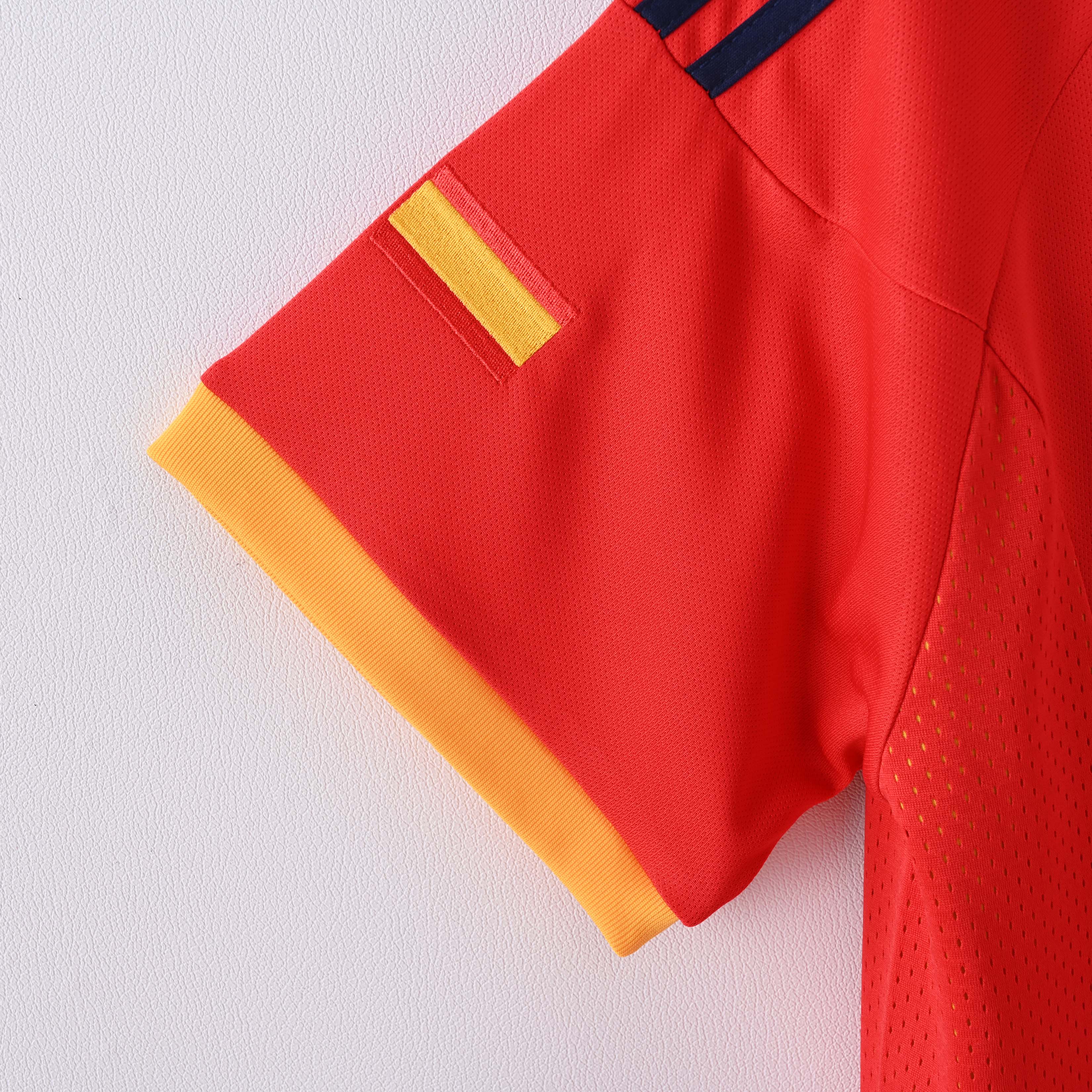 Camisa Retro Espanha Casa 2002 AAA qualidade fã — view 4