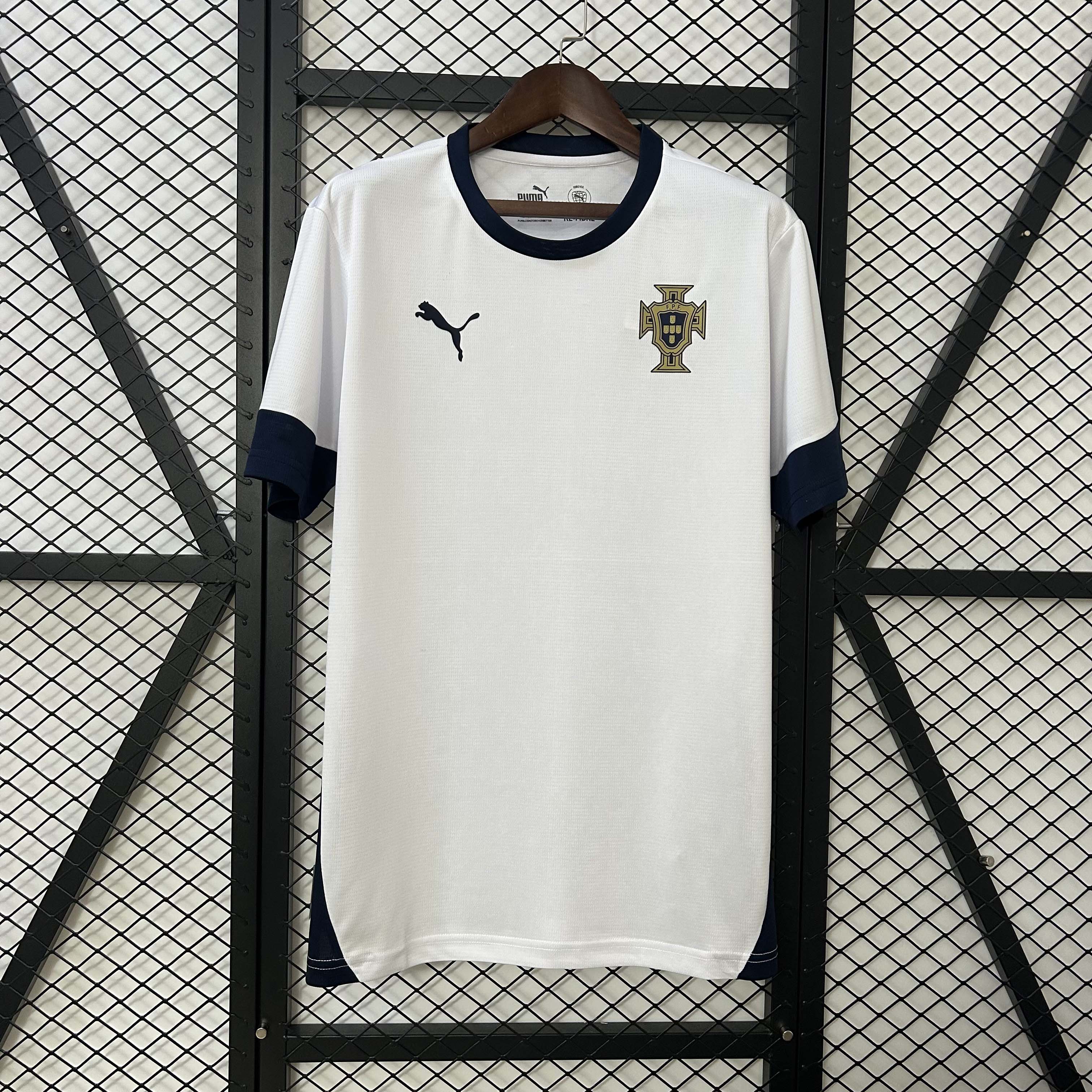 2025 Portugal Tenue d'Entraînement Blanc Maillot Football AAA qualité fan