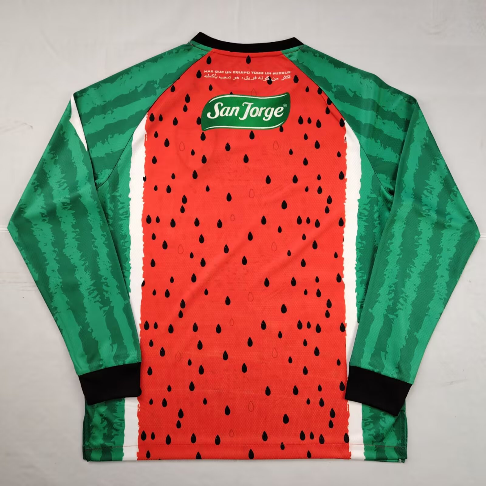 2025/2026 Long Sleeve Palestine Second Away Football Shirt AAA fan-grade