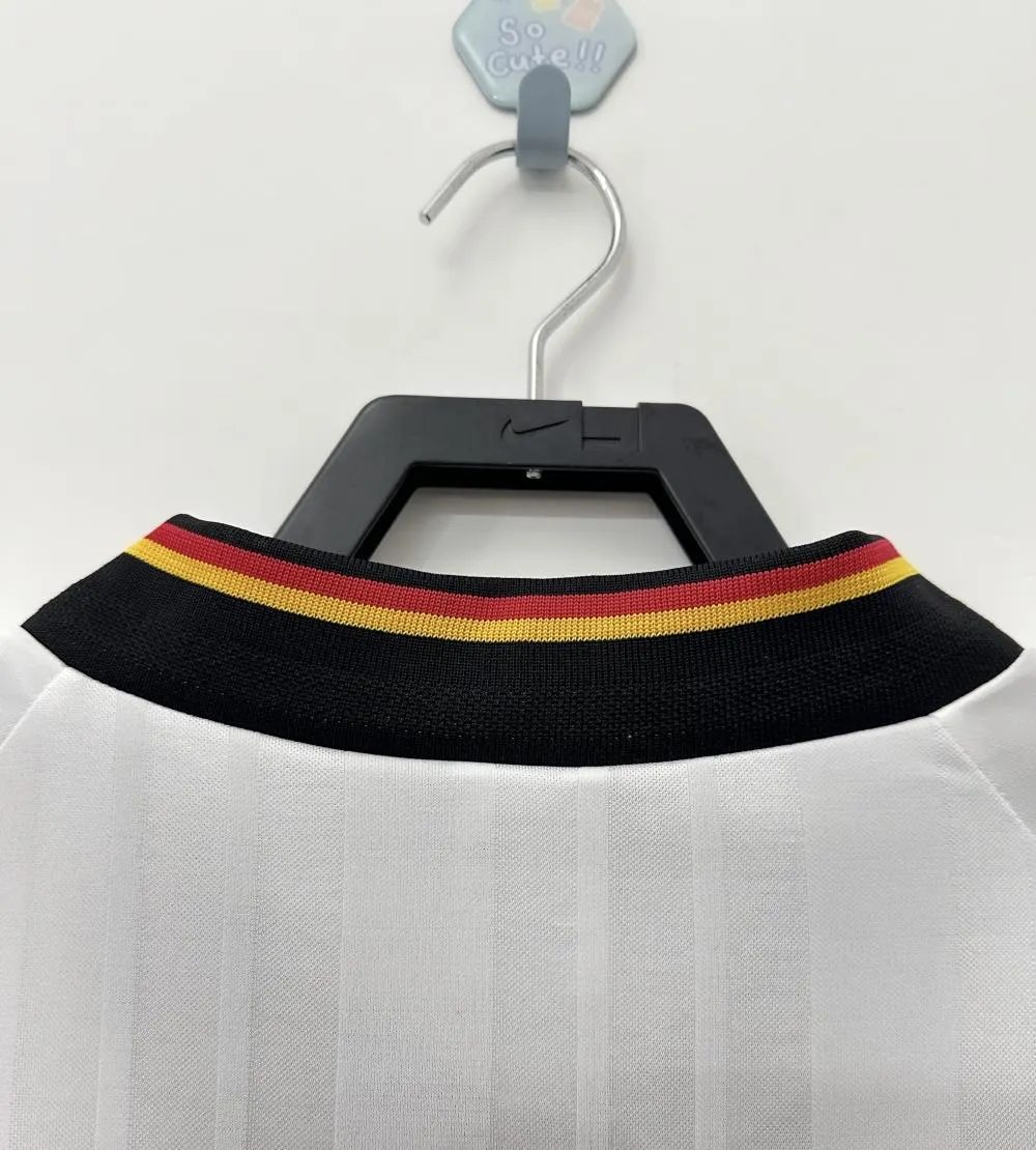 1992 Retro Soccer Jersey Germany Home — view 6