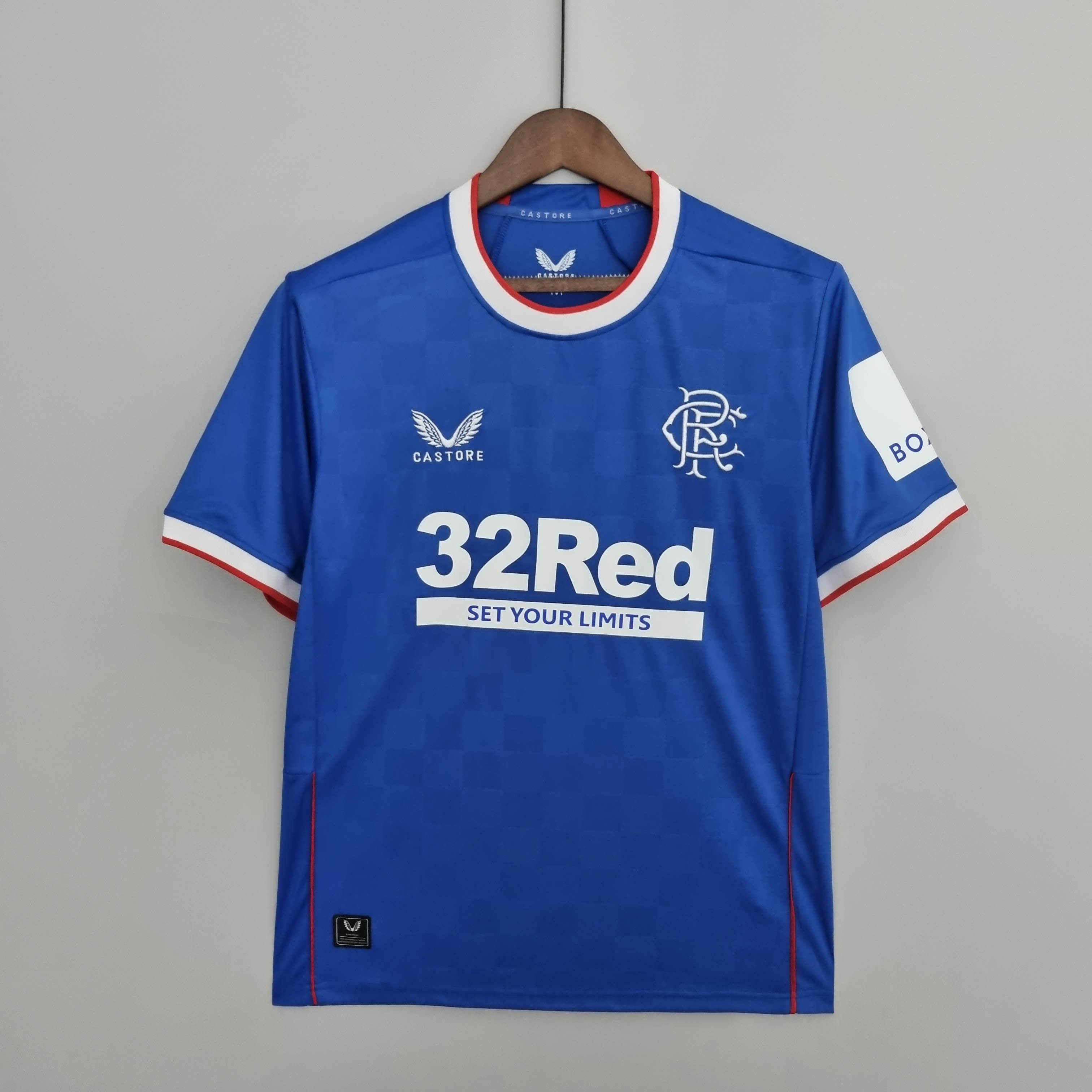2022/2023 Rangers Home Football Shirt AAA fan-grade — main view
