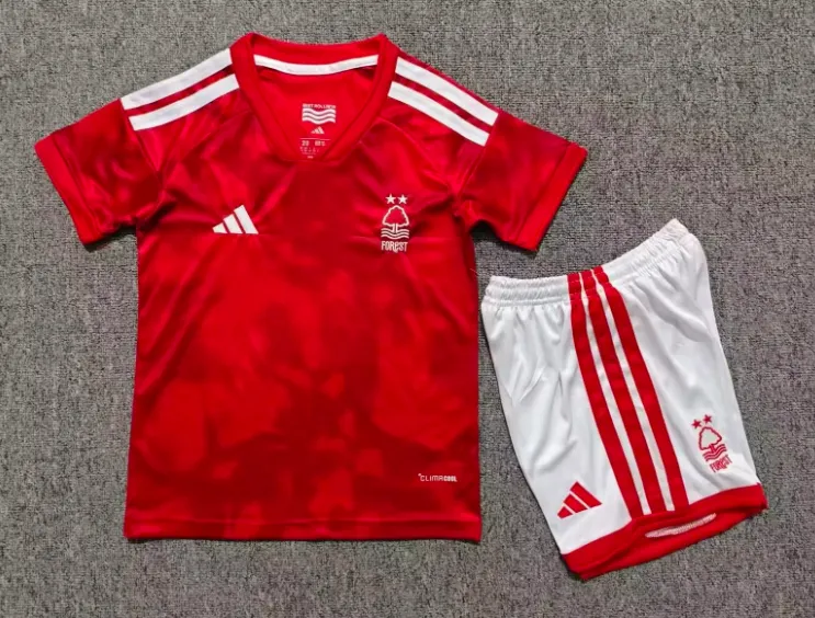 2026/2027 Nottingham Forest Home Football Jersey 1:1 Thai Quality Kids Size