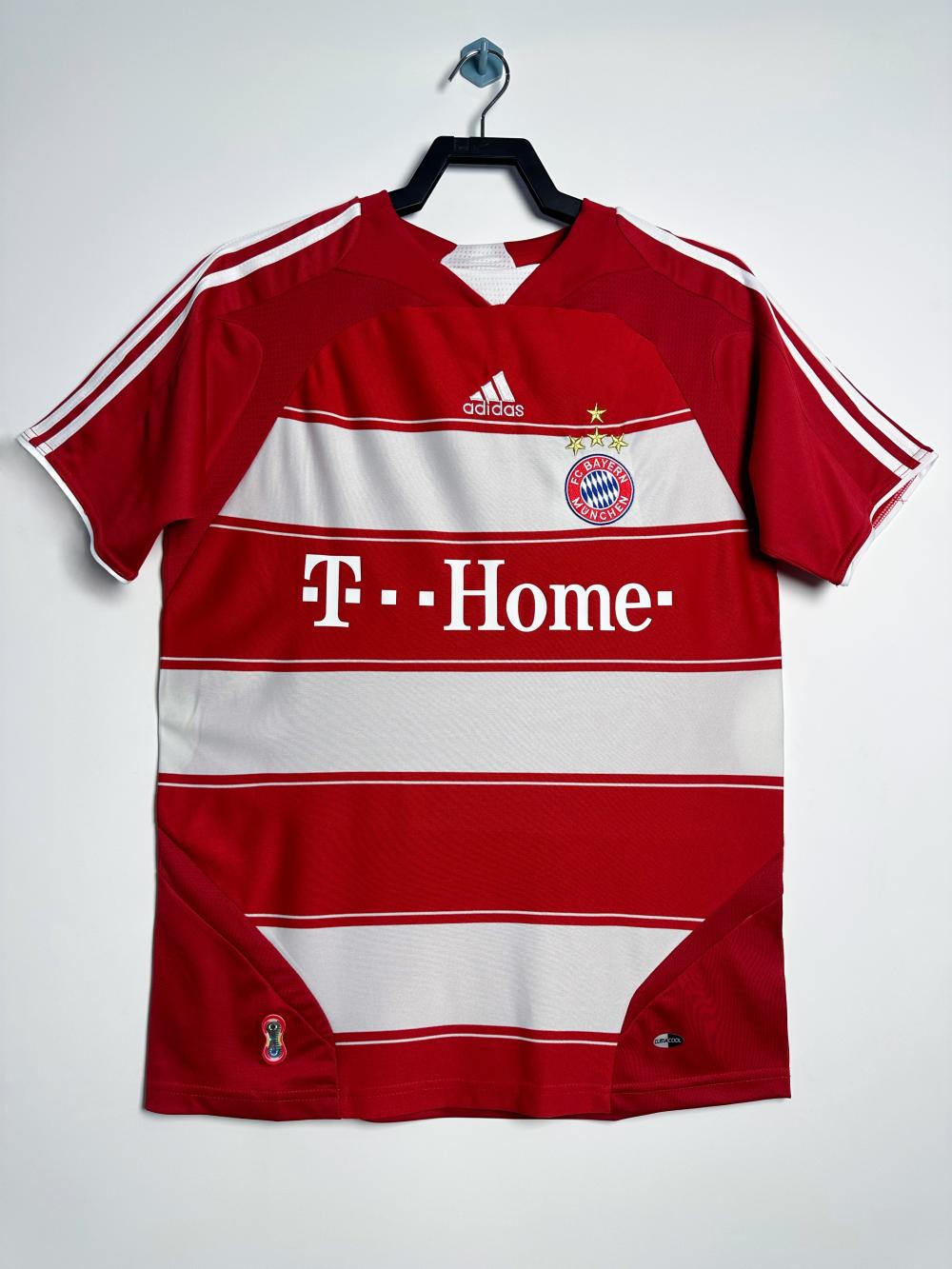 Camiseta Retro Bayern Munich Local 2007-2008 Calidad Tailandesa