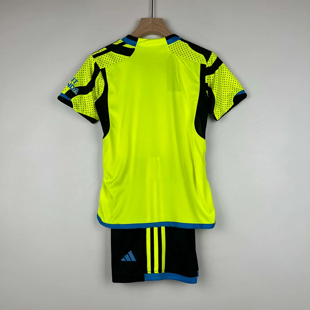 2023/2024 Arsenal Away Soccer Jersey Kids Size — view 2