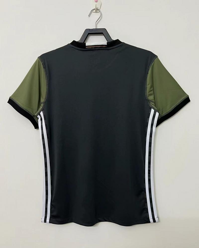 2016 Retro Soccer Jersey Germany Away — view 2
