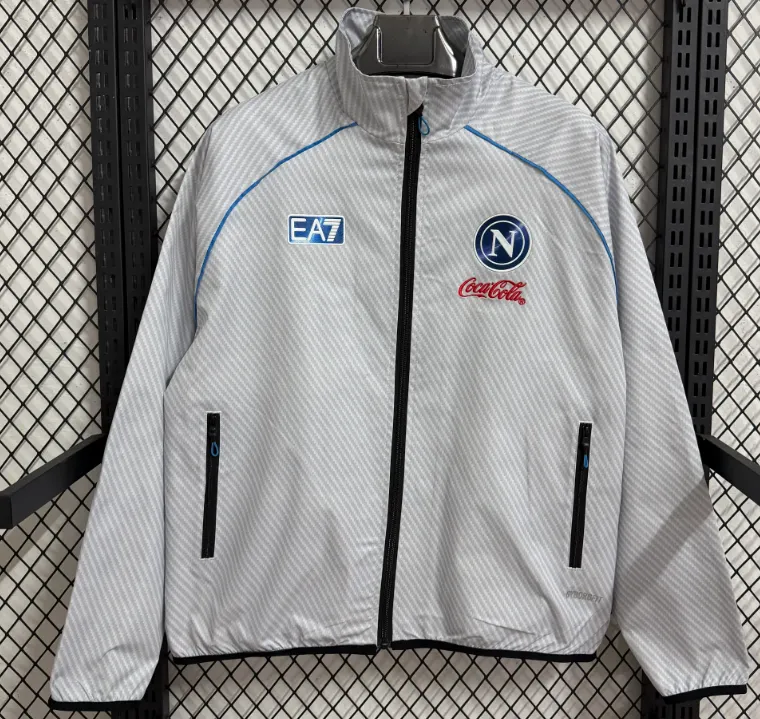2025/2026 Napoli Windbreaker Football Shirt 1:1 Thai Quality — main view