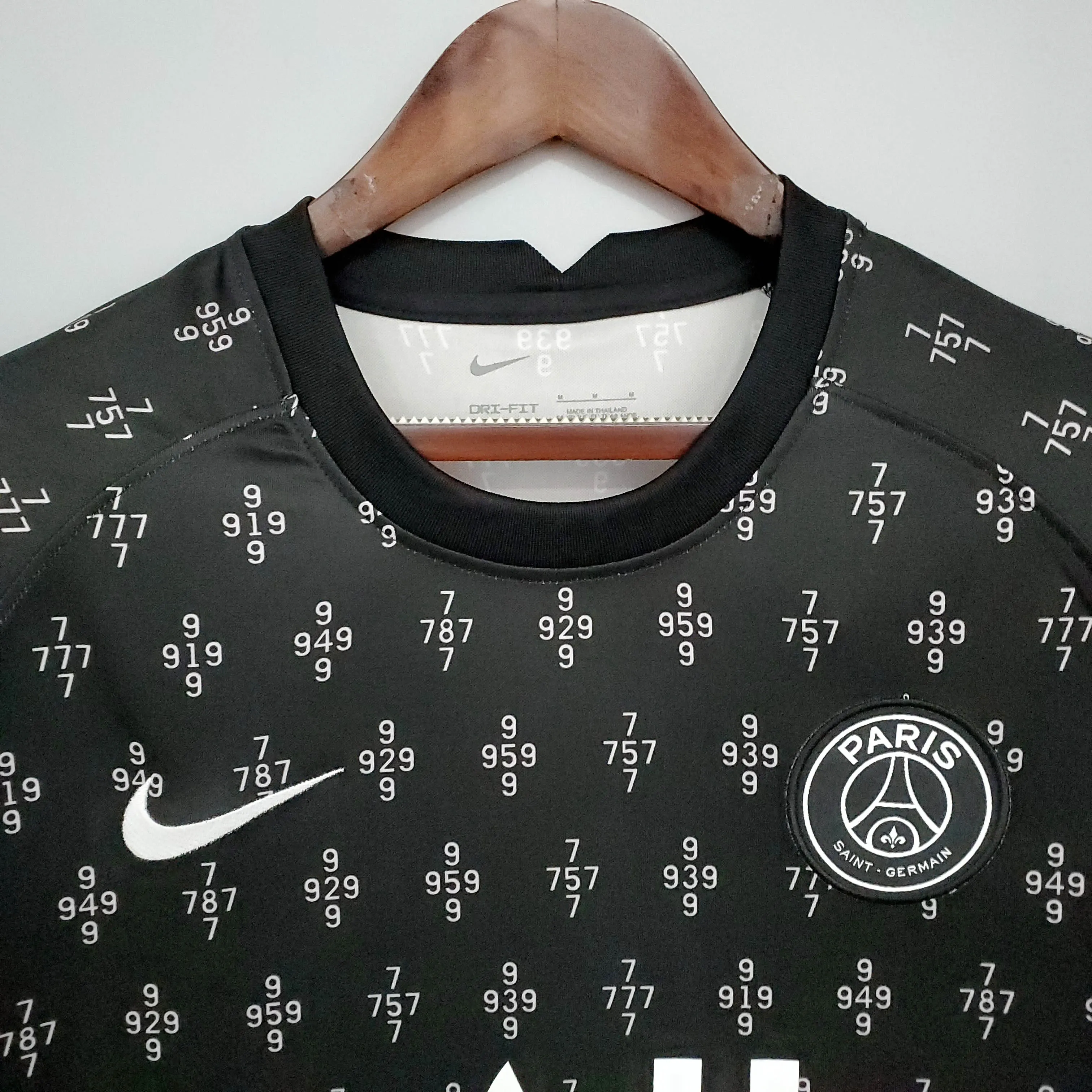 2021/2022 Psg Paris Saint-Germain Training Wear Black — view 3