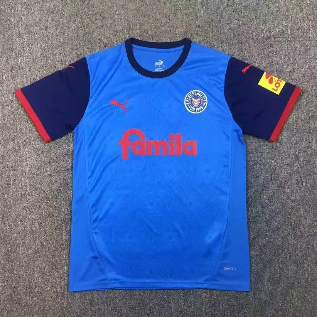 2024-2025 Holstein Kiel Home Football Jersey AAA fan-grade