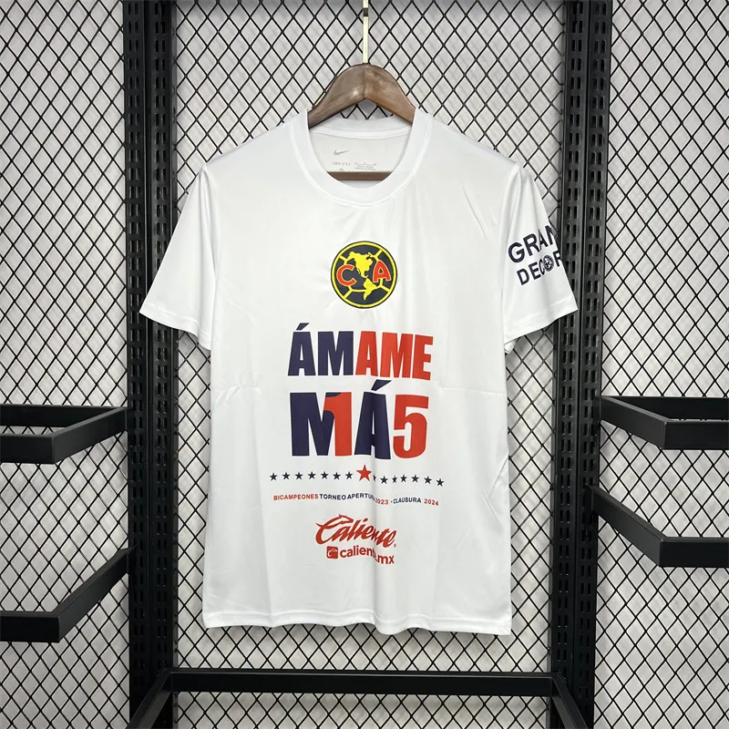 2024/2025 Club América Édition Commémorative Champions Blanc Maillot Qualité Thaï