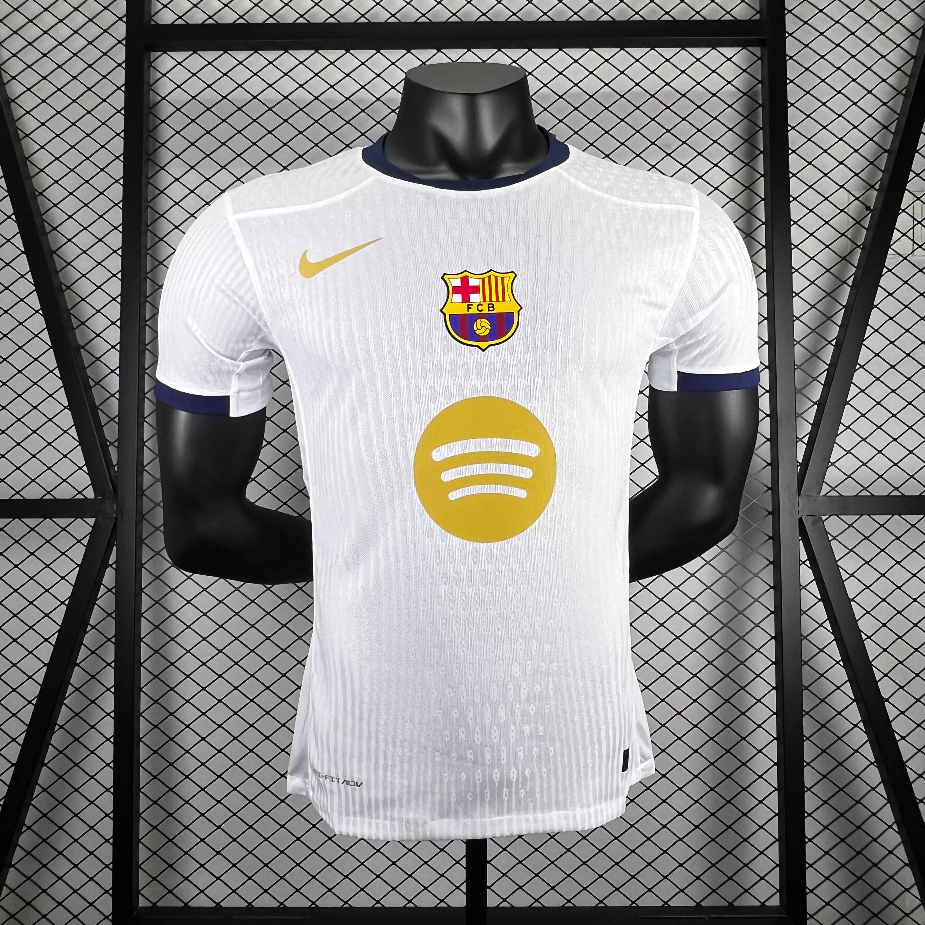 2025/2026 Player Version Barcelona White Coldplay Football Jersey AAA fan-grade