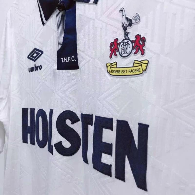 1991/1993 Retro Tottenham Hotspur Home Football Shirt AAA fan-grade — view 7