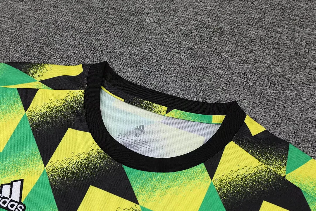 2022/2023 Arsenal Soccer Jersey Training Wear Yellow Black Green — view 4