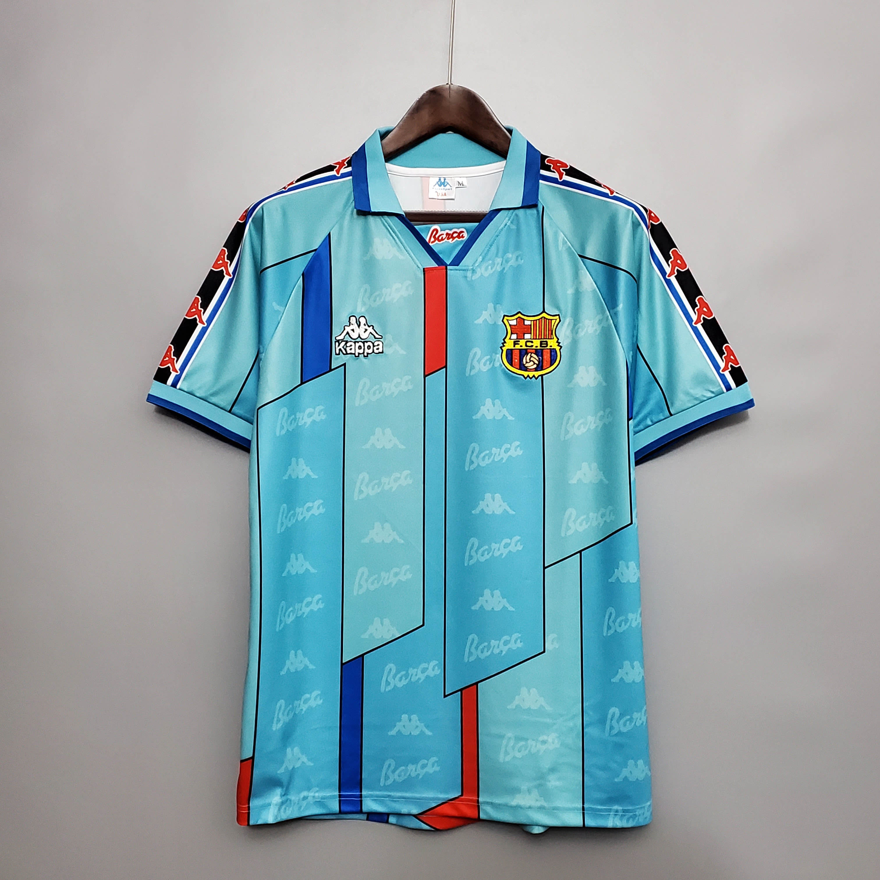 1996/1997 Retro Barcelona Away Football Shirt AAA fan-grade