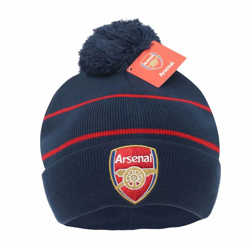 Arsenal Fan Winter-Strickmütze mit Bommel — main view