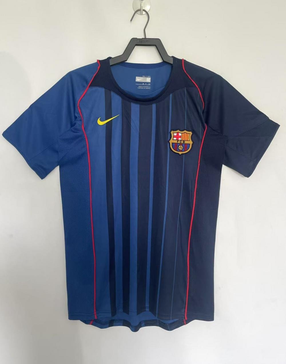 2004/2005 Maillot de Football Extérieur Rétro Barcelona Qualité Thaï