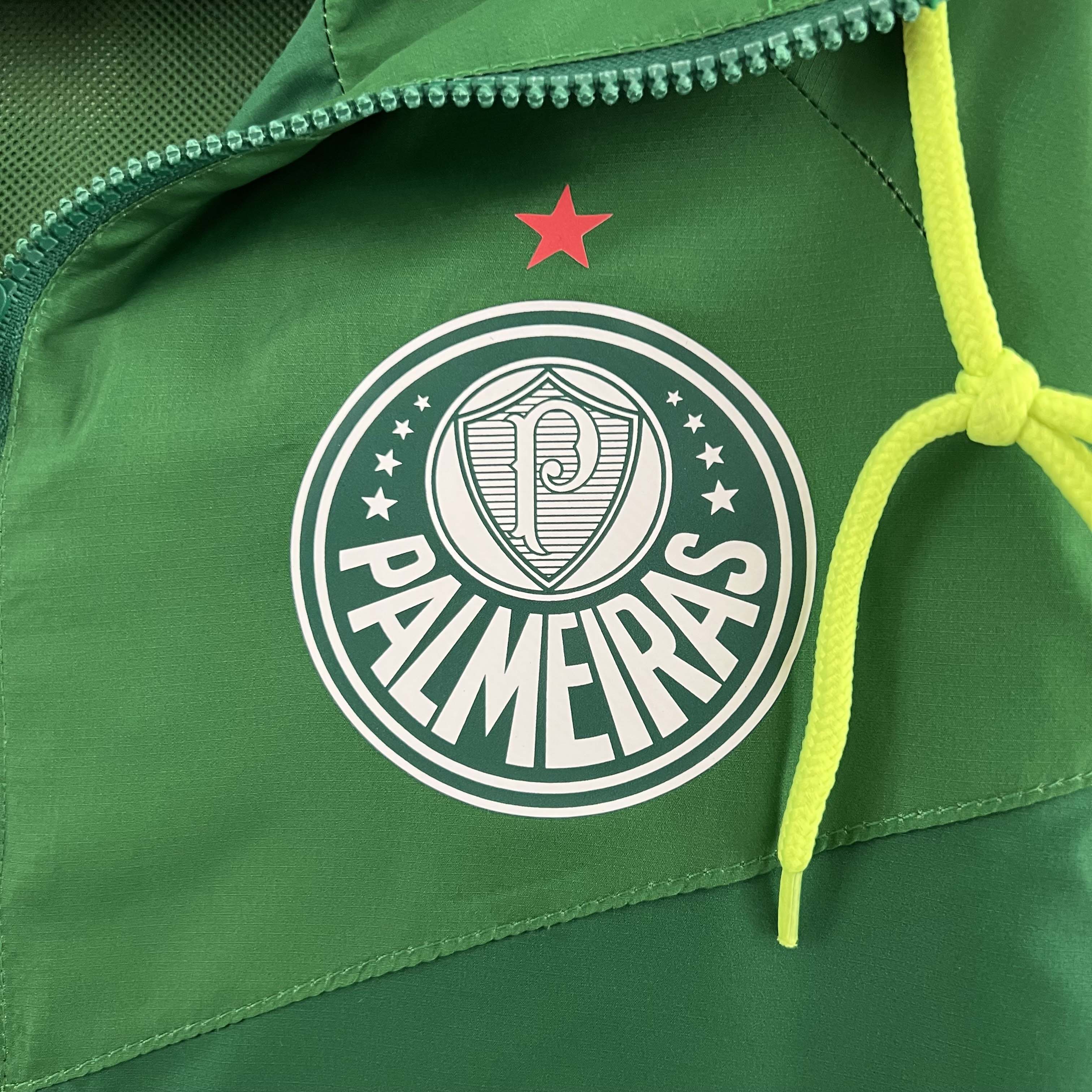 2023/2024 Palmeiras Windbreaker Green Jersey AAA fan-grade — view 6