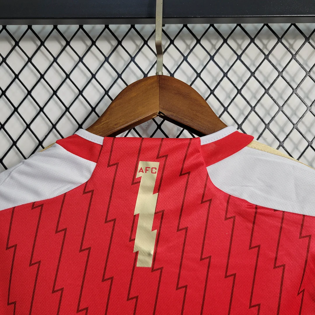 2023/2024 Arsenal Home Soccer Jersey Kids Size — view 6