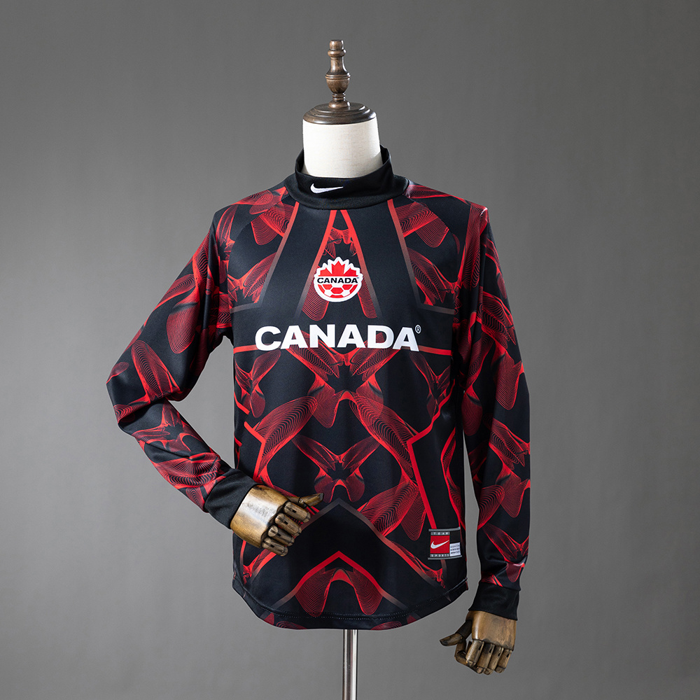 Camisa Goleiro Manga Longa 2026 Canadá - Fã AAA