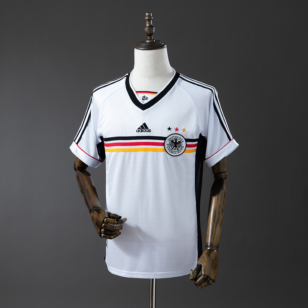 1998 Retro Germany Home Soccer Jersey Football Shirt AAA fan-grade