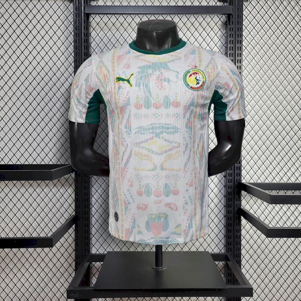 Camiseta de Fútbol Local de la Selección Nacional de Senegal para la Copa del Mundo Versión Jugador 2026