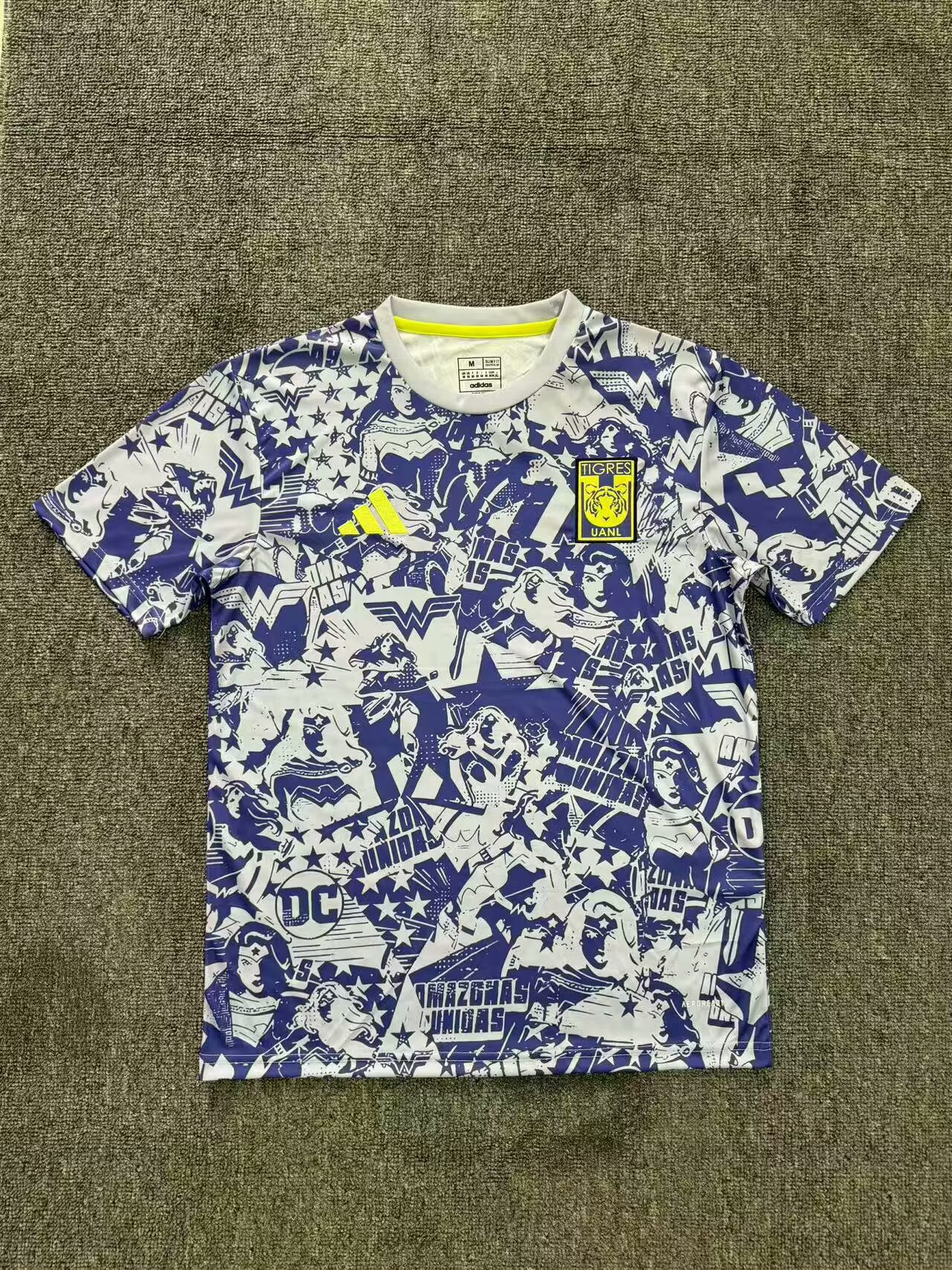 2025/2026 Tigres Pre-match clothing Football Jersey AAA fan-grade