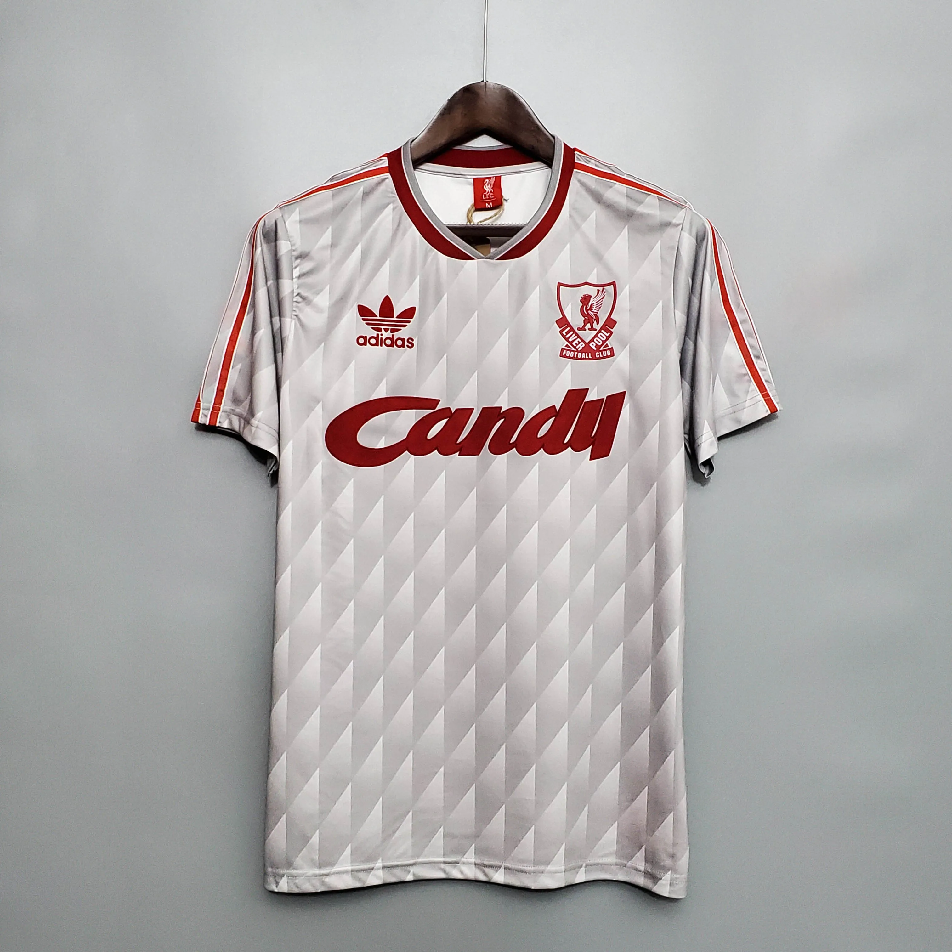 Maillot de football extérieur rétro 1989/1991 Liverpool 1:1 Qualité Thaïlande