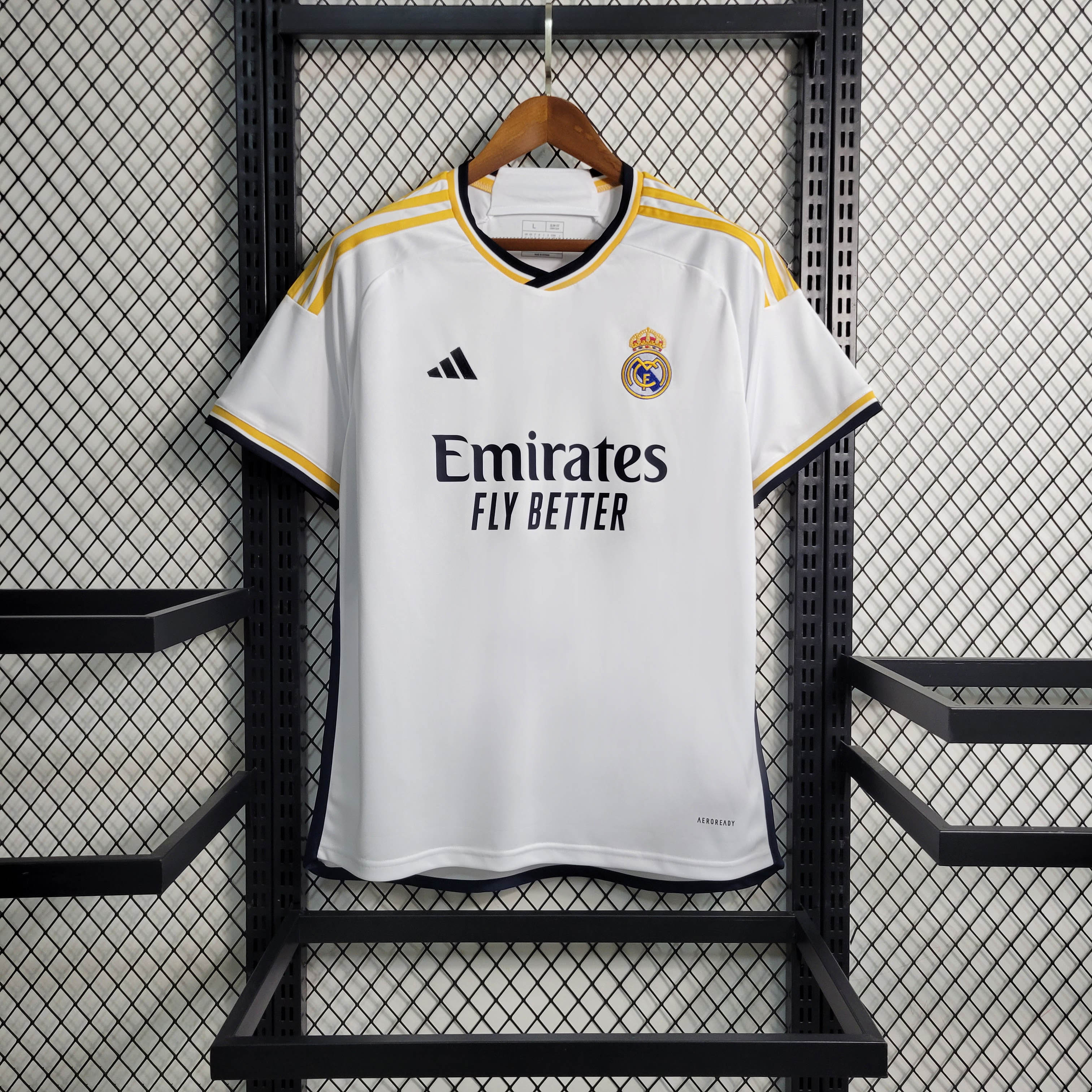 2023/2024 Real Madrid Home Football Shirt AAA fan-grade — main view