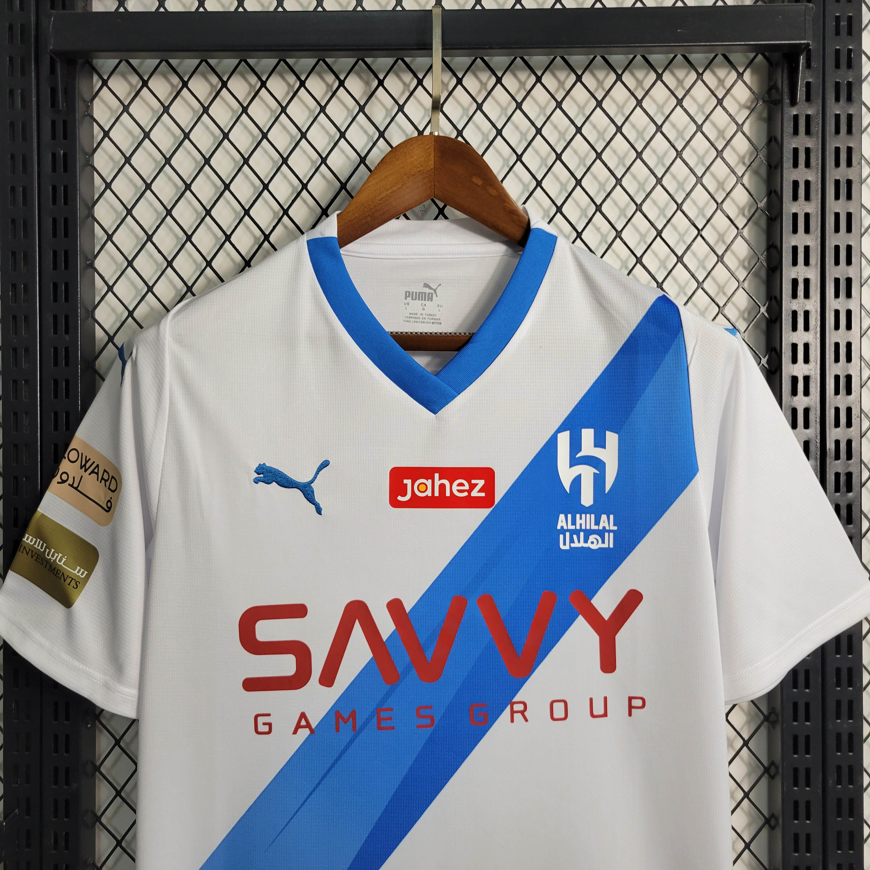 2023/2024 Al-Hilal Saudi Away Football Shirt — view 3