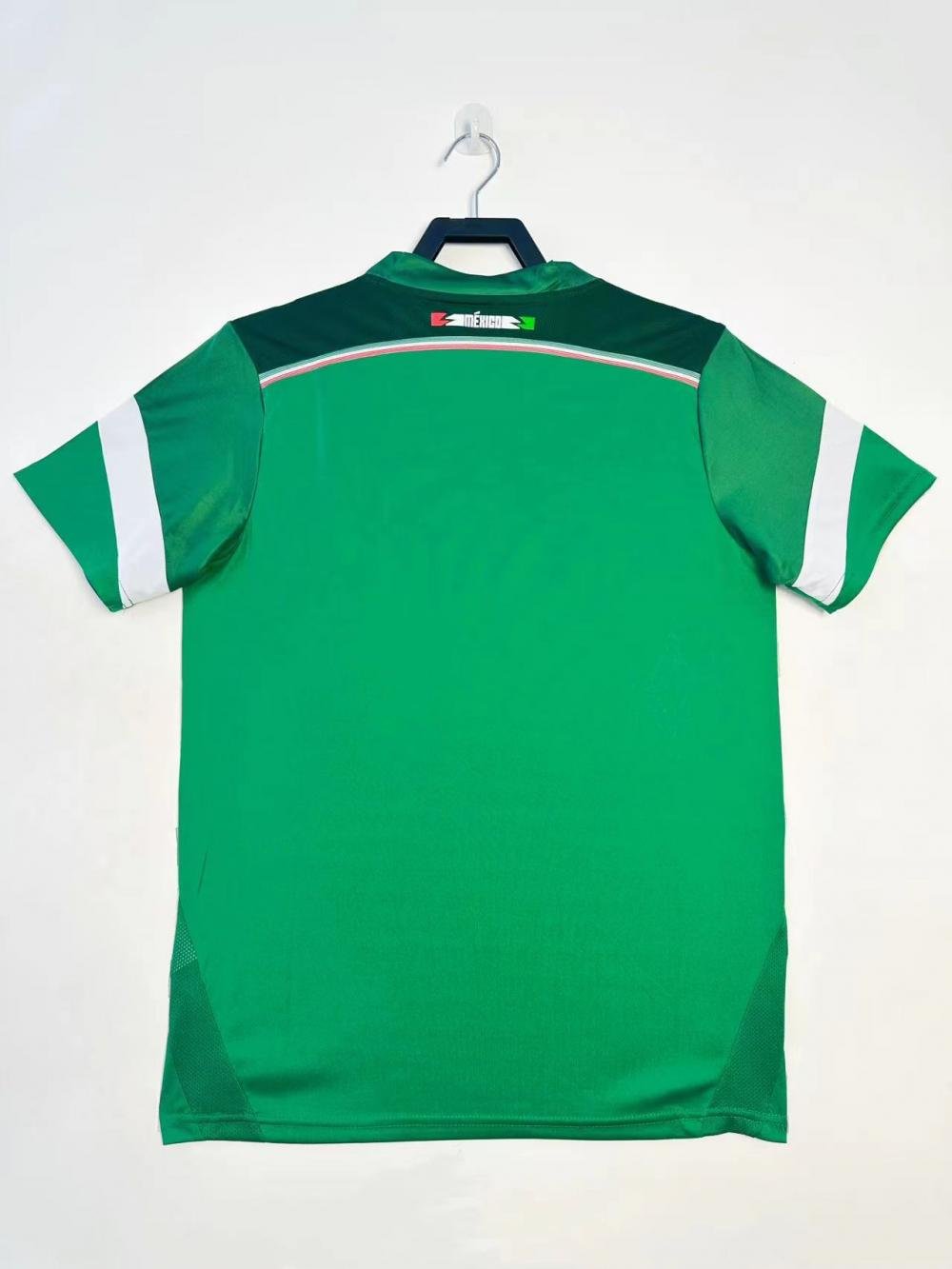 Camiseta de fútbol local retro de México 2014 Calidad Tailandesa — view 2