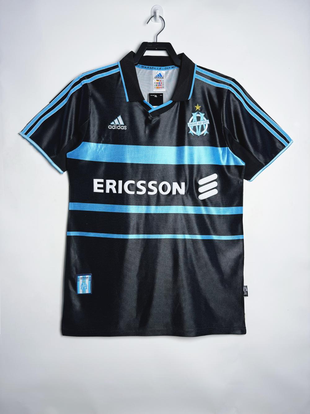 1999-2000 Retro Olympique de Marseille Third Away Football Jersey AAA fan-grade — main view